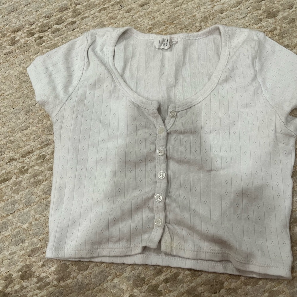 Brandy Melville White top!!